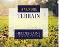 terrain à la vente